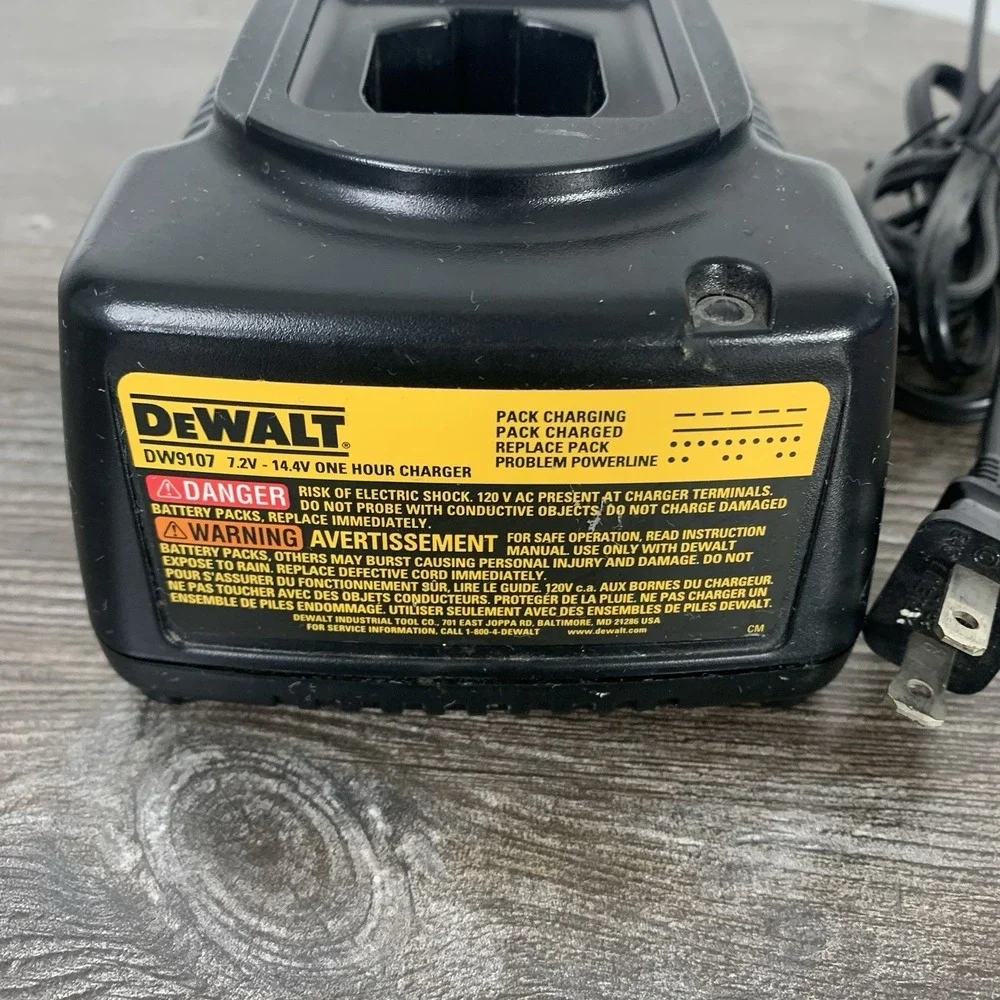 DeWalt‎ DW9107 14.4V One Hour Battery Charger OEM Replacement